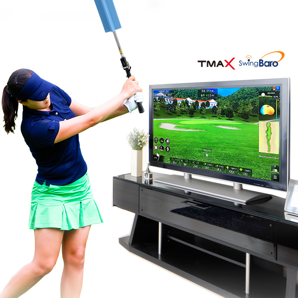 MATRO TMAX HOME SCREEN GOLF SIMULATOR SWING BARO