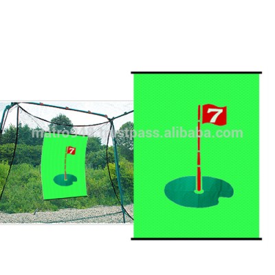 NOISELESS GOLF HITTING TARGET / GOLF SWING TARGET